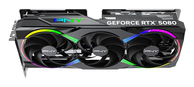Графичка картичка PNY NVIDIA GeForce RTX 5080, 16GB GDDR7, црна