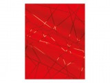 Qese dhuratash Segments, 25x40cm, plastikë, shumëngjyrëshe