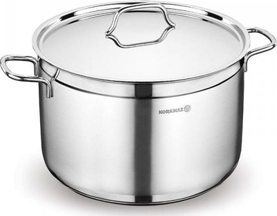 Tengere Korkmaz Jumbo, çelik inox 18/10, 11.62 Qt, me kapak