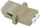 Adapter fibër optike Qoltec LC UPC, duplex, multimode, i gjelbër