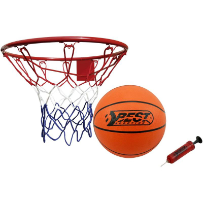 Set basketbolli Best Sporting, rreth 45 cm, top nr. 7, me pompë