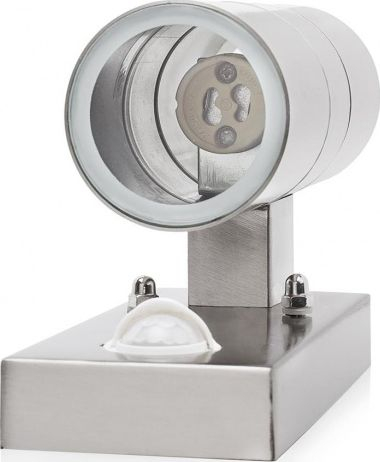Ѕидна светилка Smartwares 5000.257L, 70W, со сензор за движење, хром