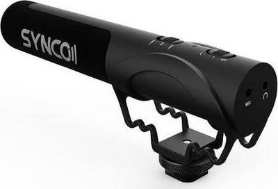 Mikrofon shotgun SYNCO Mic-M3, kondensator, 3.5 mm Jack, i zi