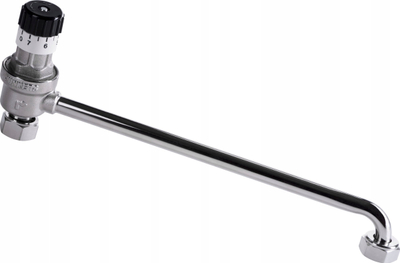 Valvul bypass Junkers 687 7719001574, metal, e kromuar