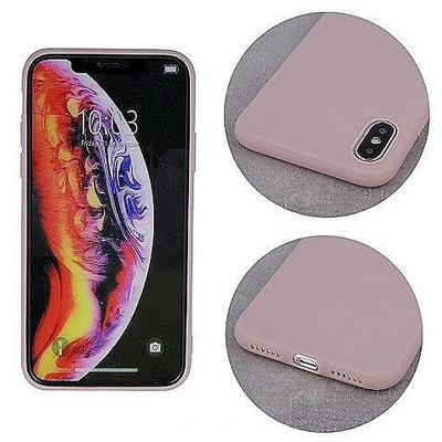 Mbulesë silikoni Mocco Ultra Slim Soft Matte për iPhone 11 Pro Max, 0.3 mm, rozë e çelët
