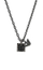 Qafore për meshkuj Emporio Armani EGS3083060, 50 cm, e argjendtë