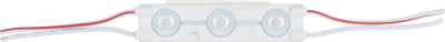 Modul LED MW Lighting MW-MLD-2835-3NW-LENS-4000K, 12V DC, 4000K, IP67, dritë e bardhë neutrale
