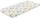 Dyshek udhëtimi për fëmijë Sensillo Travel Mattress Friends from the Forest, 120x60 cm, palosës, shumëngjyrësh