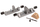 Set për bashkim Wolfcraft 4640000, Ø 6/8/10 mm, për pllaka 12-30 mm