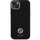 Guaskë telefoni Guess Silicone Logo Strass 4G për iPhone 15 Plus / 14 Plus, silikoni, e zezë
