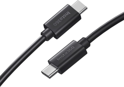 Kabllo USB C në USB C Insta360 Ace Pro, 50cm, karikim i shpejtë, i zi
