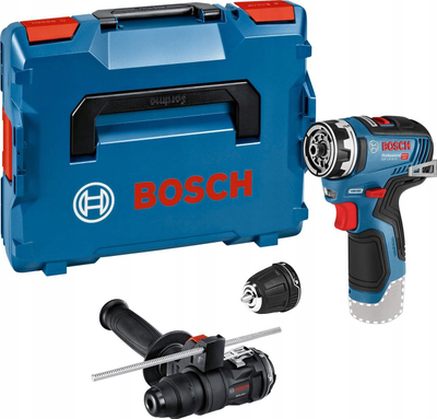 Stërvitëse‑kaçavidë pa kabllo Bosch GSR 12V‑35 FC, 12V, brushless, blu