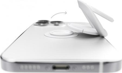 Mbajtëse telefoni Vonmählen Backflip Signature, 3 në 1, për smartphone, argjendi