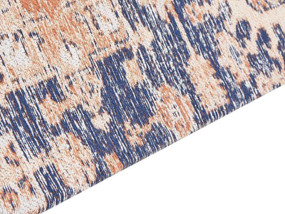 Tapet pambuku KURIN Cotton Area Rug, 200 x 300 cm, oriental, blu kuqe