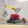 Lodër kamion ndërtimi Spin Master Paw Patrol Charger Mega Power Crane Vehicle Rubble & Crew, me vinç, me figurë