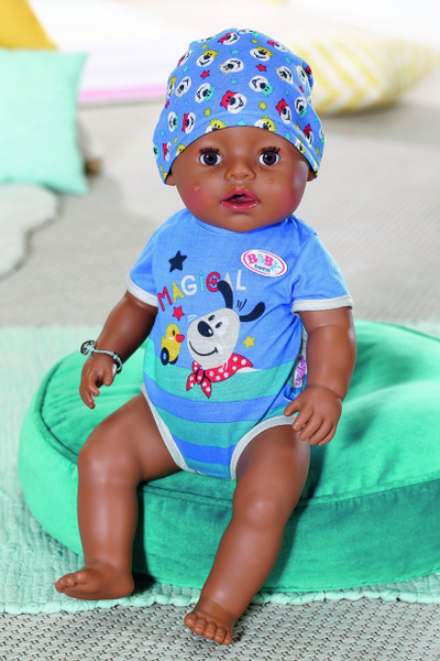 Kukull interaktive Zapf BABY born Magic Boy Doc, 43 cm, shumëngjyrëshe