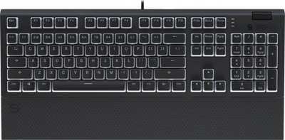 Tastierë SPC Gear GK650K Omnis Kailh Brown RGB Pudding Edition (SPG119), e zezë