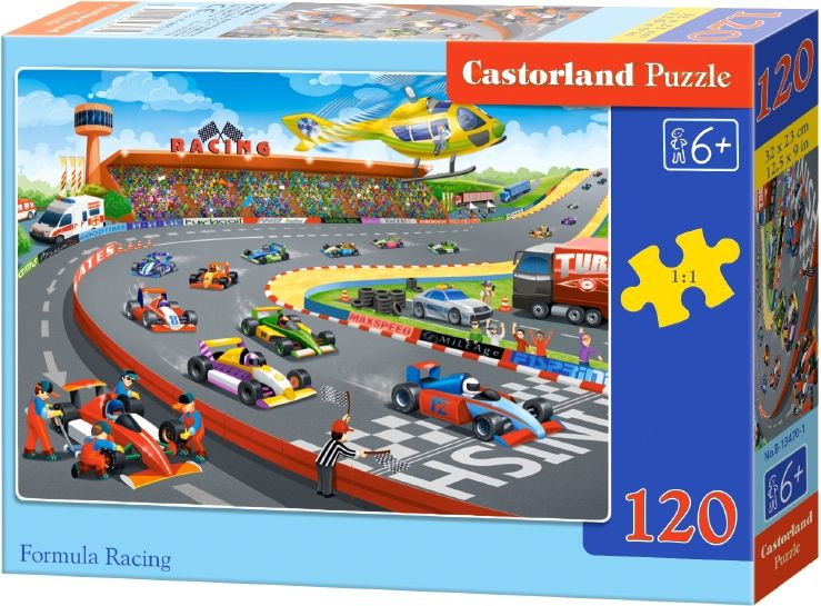 Puzzle Castorland Formula Racing, 120 copë