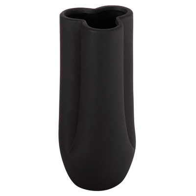 Dekor tavoline qeramike Glaze Φ14x34Hcm (HM4611.02), zezë