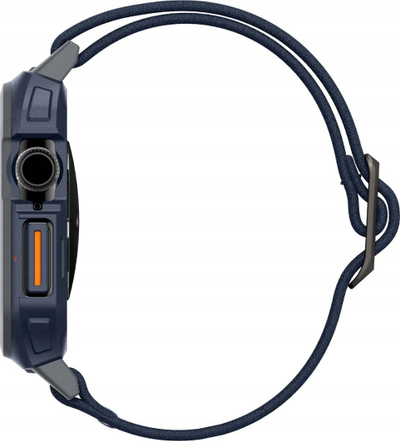 Rrip ore Spigen Lite Fit Pro për Apple Watch Series 10 46mm, poliester dhe TPU, navy blue