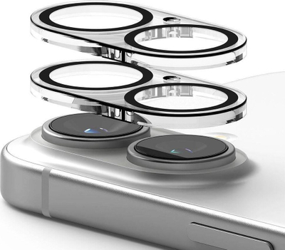 Mbrojtës kamere Ringke Camera Protector, 2 copë, për iPhone 16 16 Plus, transparent