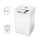 Shredder dokumentesh HSM Pure 420, kosh 130L, niveli sigurie DIN P4, i bardhë