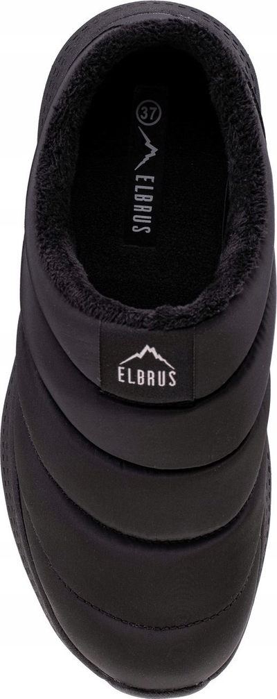 Pantofla shpie Elbrus Helme Th, me izolim Thinsulate, taban EVA, ngjyrë e zezë
