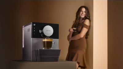 Aparat kafeje Cecotec Cremmaet Cube, 1350W, 19 bar, i zi