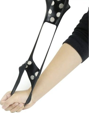 Kapëse antirrëshqitëse Trizand Anti Skid Crampons, masa L 40-44, me gozhdëza metalike, të zeza