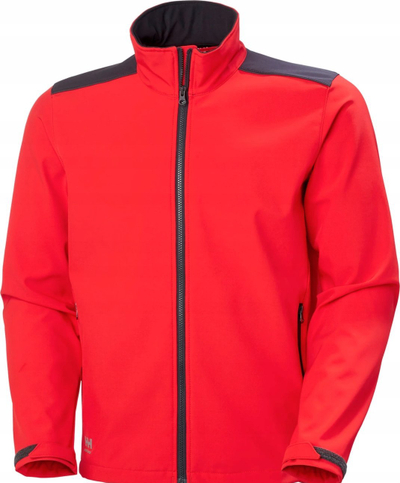 Xhaketë softshell Helly Hansen Manchester 2.0 për burra, që s’e merr era, e kuqe