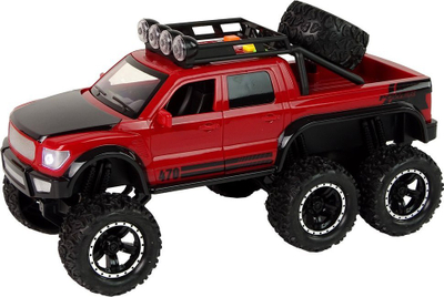 Makina lodër off road Wenyi, me fërkim, shkalla 1:16, e kuqe