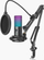 Mикрофон кондензатор Fifine T669 PRO3 RGB, унидирекционален, USB, црн