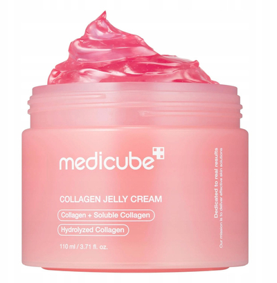 Krem xheli fytyre Medicube Collagen Jelly Cream, kolagjen, efekt glass glow