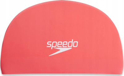 Kapelë noti Speedo Fastskin Hiro për të rritur, garuese, e kuqe me të bardhë