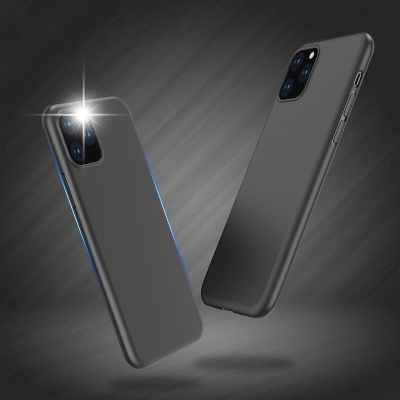 Maskë telefoni Honor 50 Lite, silikon TPU, matte, e zezë