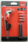 Adapter këndor për bitë Modeco Expert MN-16-215, 1/4", set 6 copë, kuq e zi