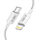 Kabllo Lightning Tech-Protect Ultraboost Lite, USB-C, 27W PD 2m, gri e çelët