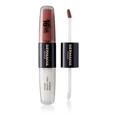 Buzëkuq i lëngshëm Dermacol 16H Longlasting, No.31, 4ml+4ml