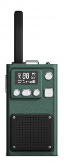 Set radiolidhjesh Redleaf W1A, rreze 5 km, 8 kanale, i zi