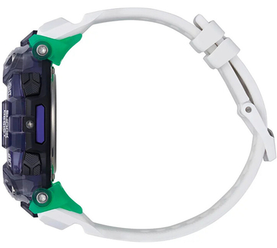 Orë digjitale për meshkuj Casio GBD-100SM-1A7ER, e bardhë/zezë