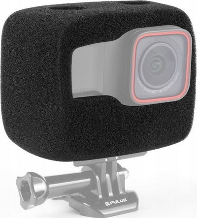 Kapak kundër erës Puluz PU986B për Insta360 Ace Pro Ace, mbrojtës, i zi