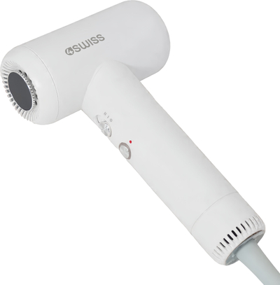 Tharëse flokësh 4Swiss F325 AirTravel+, 1200W, kompakte, e bardhë