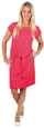 Fustan Evona NAPLES 811, i kuq, S mEV0266-S
