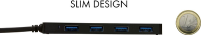 HUB USB I-TEC USB 3.0 Slim, 4 porte, i zi (U3HUB404)