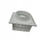 Kapak ventilimi Armar Cowled Duct, Ø100mm 4", flap me gravitet, plastikë ABS, i bardhë