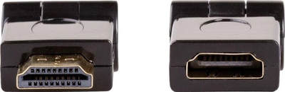 Adapter AV Akyga AK-AD-40, HDMI në HDMI, i zi