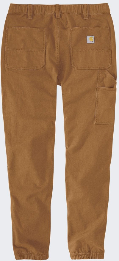 Pанталони Carhartt Rugged Flex Canvas Jogger, W42, еластичен памук, светло кафеава