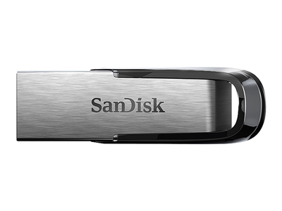 USB SanDisk Ultra Flair, 128GB, USB 3.2, metalik e zezë