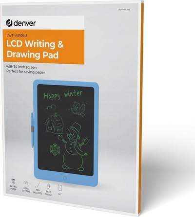 Tablet për shkrim Denver LWT-14510BU, 14", ekran LCD, blu
