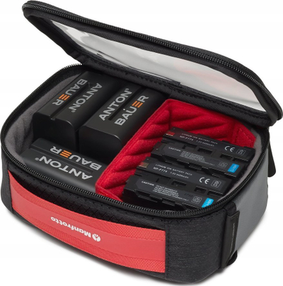 Organizues aksesorësh Manfrotto Pro Light Tech Organizer S, i vogël, me ndarës M‑Guard, i zi